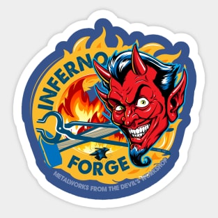 Inferno Forge Sticker